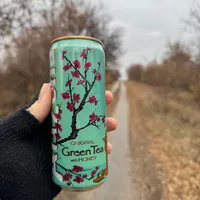 Arizona green tea with honey
