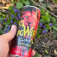 Power taurine energy red