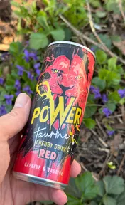 Power taurine energy red