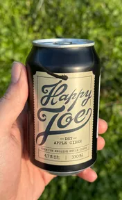 Happy Joe dry apple cider