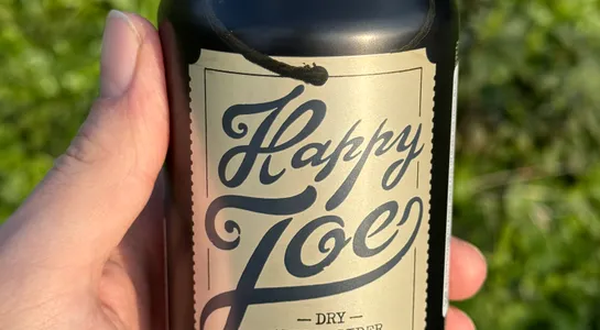 Happy Joe dry apple cider