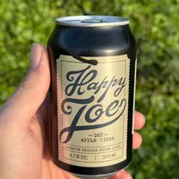 Happy Joe dry apple cider