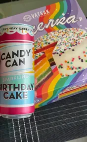 Candy Can birthday cake