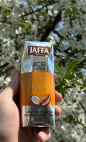 Jaffa ice coffee coconut latte