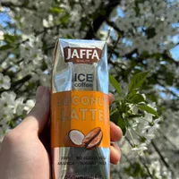 Jaffa ice coffee coconut latte