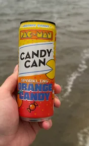 Candy Can pacman orange candy