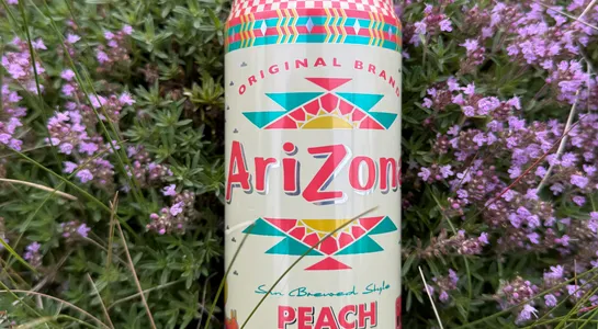 Arizona black tea with peach