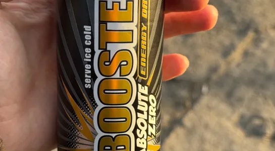 Booster energy drink absolute zero