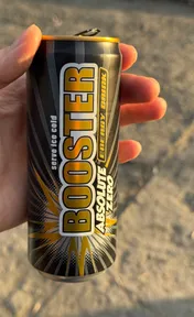 Booster energy drink absolute zero