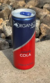 Redbull organics simply cola