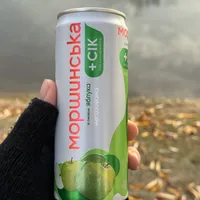 Моршинська вода + сік яблука