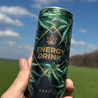 Energy drink mit Hanf-Kräuter Extrakt