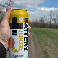 Battery juiced peach lemonade