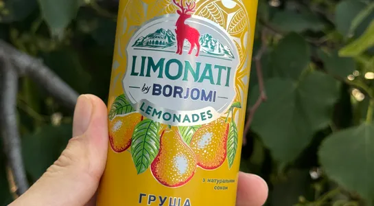 Borjomi limonati pear