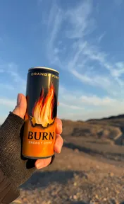 Burn orange fire