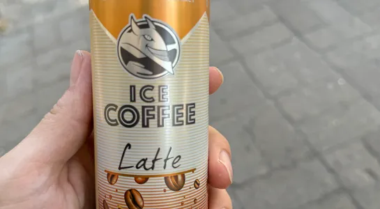 Hell ice coffee latte