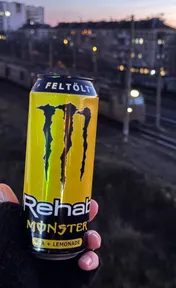 Monster rehab tea + lemonade