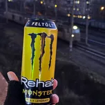 Monster rehab tea + lemonade