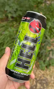 Hell green apple