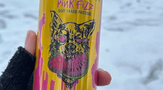 Dark dog pink fizz