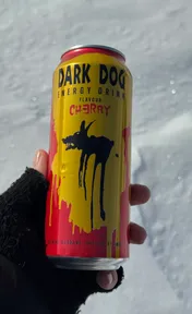 Dark dog cherry