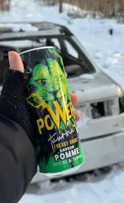 Power taurine energy pomme