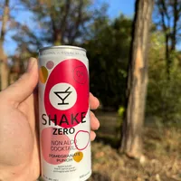 Shake zero pomegranate punch