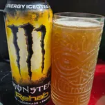 Monster rehab tea + lemonade + energy