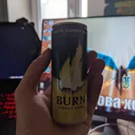 Burn white gummy bear